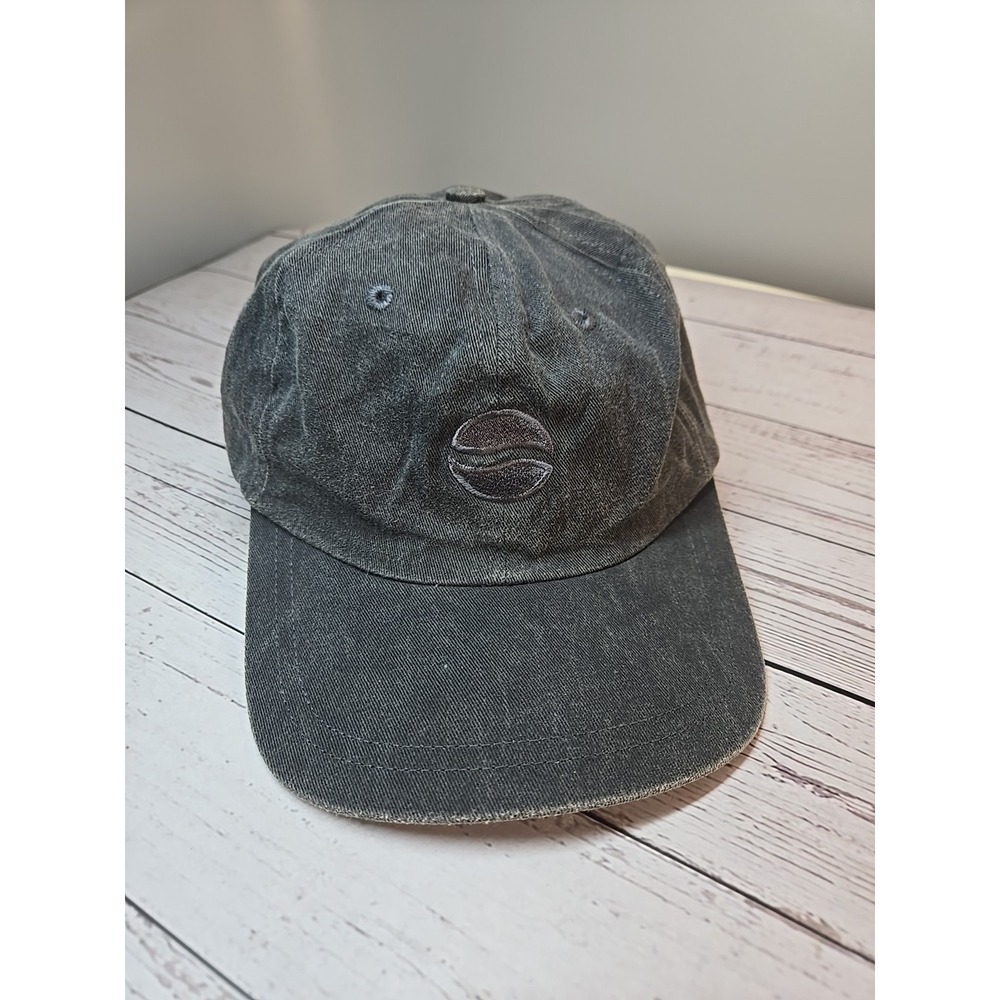 Pepsi Vintage Hat Gray Strapback Buckle Nostalgia 90s Baseball Cap Dad Classic